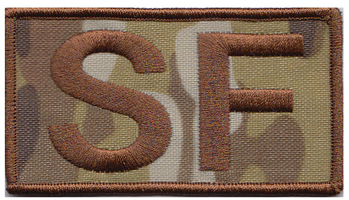 Security Forces OCP BACKGROUND SF Shoulder Patch - 2 Pack