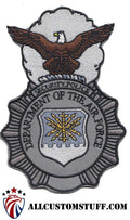 USAF Security Police (SP) Badge Color Patch