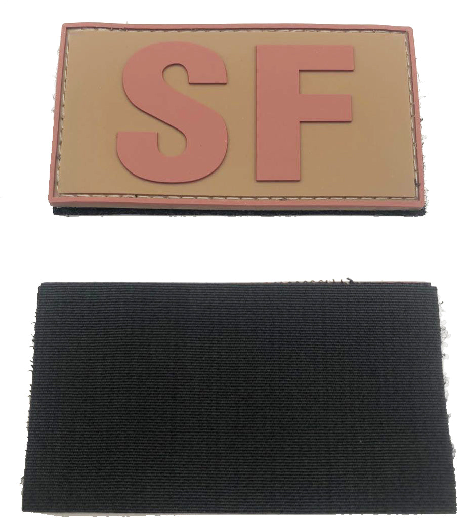 Secureforce Patch Security Forces SF Shoulder Patch - Brown PVC Patch – ALL Patch Stuff