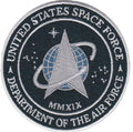 US SPACE FORCE (USSF) PATCH BUNDLE- 2 Pack