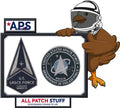 US SPACE FORCE (USSF) PATCH BUNDLE- 2 Pack
