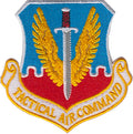 Tactical Air Command (TAC) Colored Replica Patch