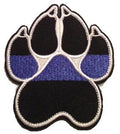 Black Blue Line K-9 / K9 Paw