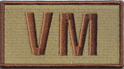 Vehicle Maintenance (VM) Shoulder Identifier Multicam/OCP Patch - 2 Pack