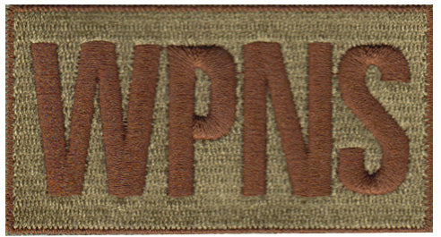 Aircraft Armament Systems (2W1X1) WPNS Shoulder Identifier Multicam OCP Patch - alternate view
