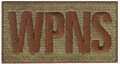 Weapons (WPNS) Shoulder Identifier Multicam/OCP Patch - 2 Pack