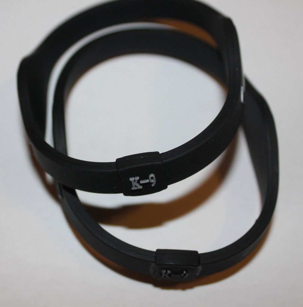 K-9 / K9 Bracelet - Choose Your Text Color / Size - alternate view