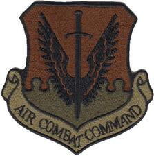 Air Combat Command (ACC) Majcom Spice Brown OCP Patch - 2 Pack