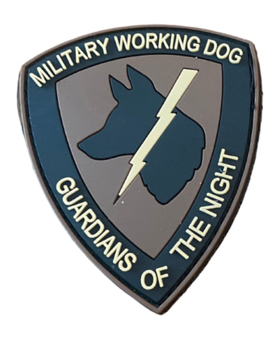 Guardians of the Night PVC Patch - Brown