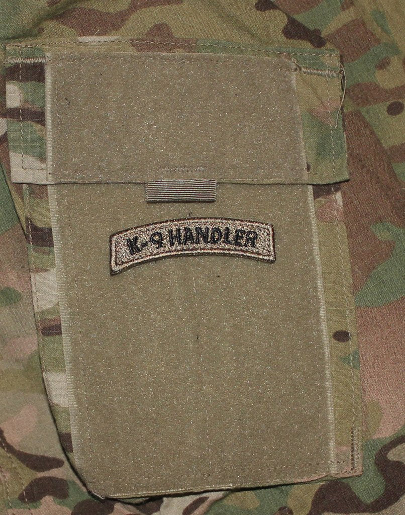 K-9 / K9 Handler Tab Brown Patch - 2 Pack - alternate view